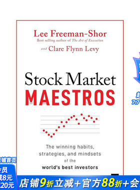 【预售】股市大师：全球投资者的制胜习惯、策略和思维模式 Stock Market Maestros 原版英文商业行销 正版进口书