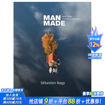 【现货】英文原版 人造：人类景观无人机摄影 Man Made: Aerial Views of Human Landscapes 摄影自然景观 正版进口书画册