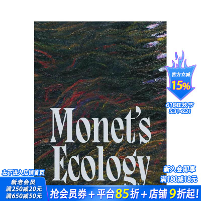 【预售】莫奈的生态学 Monet's Ecology 原版英文艺术画册画集 正版进口书