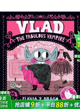 【现货】弗拉德 神奇的吸血鬼（古斯塔沃的世界） Vlad  the Fabulous Vampire (The World of Gustavo) 英文儿童绘本