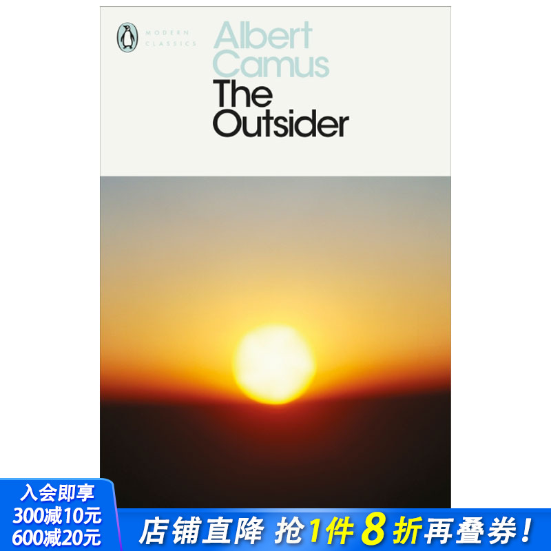 【预售】The Outsider，局外人 Camus 加缪 经典现代文学 英文原版