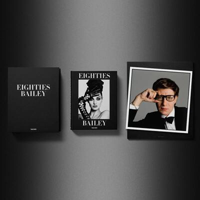 【限量版预售】大卫·贝利：时尚1980s No.1–100 伊夫圣罗兰1981 David Bailey. Eighties. 原版英文摄影集【TASCHEN限量版】