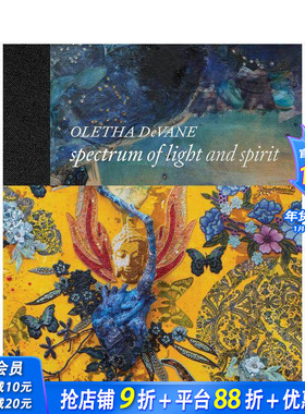 【现货】光与精神的光谱 - 马里兰州艺术家 Oletha DeVane Oletha DeVane 原版英文艺术画册画集 正版进口书