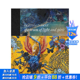 【现货】光与精神的光谱 - 马里兰州艺术家 Oletha DeVane Oletha DeVane 原版英文艺术画册画集 正版进口书