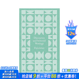 【预售】论说集与文选：古希腊斯多葛派哲人爱比克泰德 Discourses and Selected Writings 原版英文文学 正版进口书