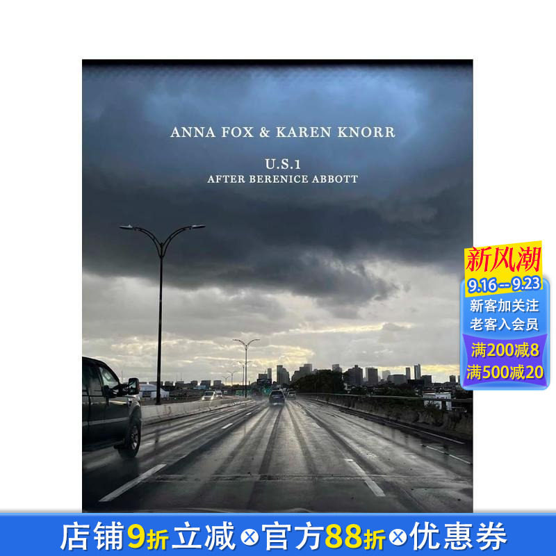 【现货】安娜·福克斯与卡伦·诺尔:美国1号公路(致敬贝伦妮斯·阿博特) Anna Fox & Karen Knorr英文摄影作品集 正版进口书