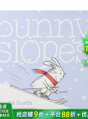 【预售】【邦尼兔】Bunny Slopes 滑雪 英文原版儿童绘本 3-6岁【善优童书】