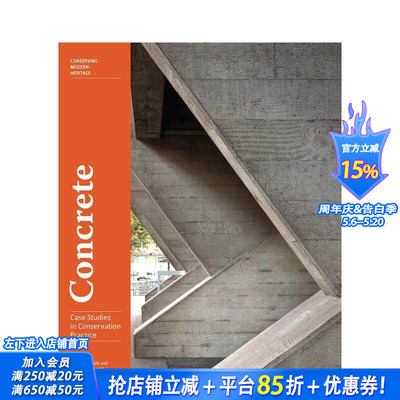 【现货】混凝土 - 保护实践案例研究 Concrete - Case Studies in Conservation Practice 原版英文建筑设计 正版进口书