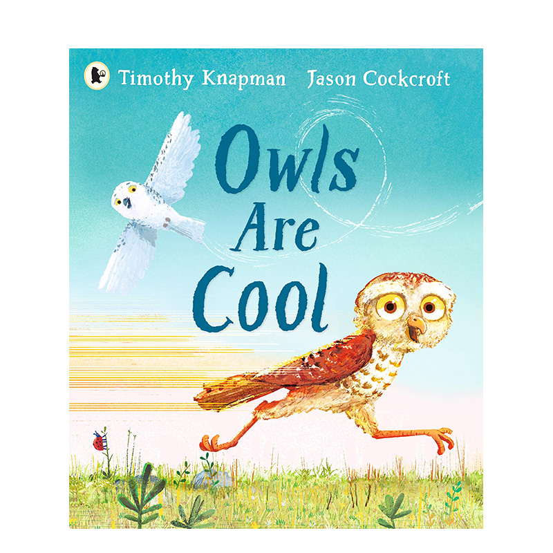 【预售】英文原版 猫头鹰很酷 Owls Are Cool 儿童艺术插画绘本 正版进口图书 善优童书