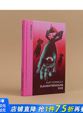 【预售】【1/4复古布脊经典】五号屠场 库尔特·冯内古特Vintage Quarterbound Classics:Slaughterhouse5英文文学小说正版进口书
