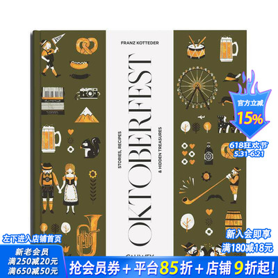 【现货】成为慕尼黑啤酒节的客人 Be a Guest at the Oktoberfest 原版英文旅行 正版进口书