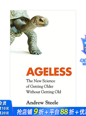 【现货】不老：年龄增长却不会变老的新科技 Ageless: The New Science of Getting Older Without Getting Old 英文原版科学