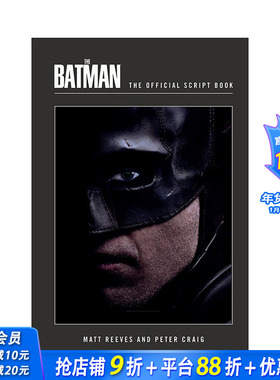 【现货】英文原版漫画 蝙蝠侠：官方剧本 The Batman: The Official Script Book 精装 正版进口图书画册
