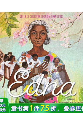 【现货】英文 南方烹饪皇后埃德娜-刘易斯的大厨 Chef Edna