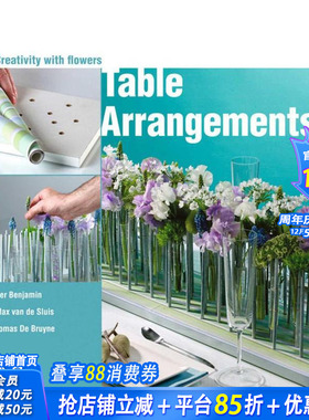 【预售】餐桌布置：花卉创意 Table Arrangments 原版英文生活综合 正版进口书