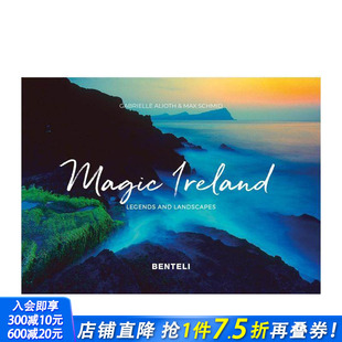 英文摄影作品集自然景观 进口书 Magic And Landscapes Legends 魔法爱尔兰：传说与风景 Ireland 正版 原版 预售
