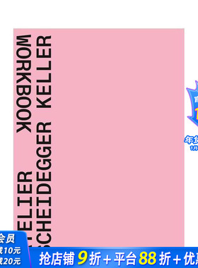 【预售】沙伊德格?凯勒工作室 Atelier Scheidegger Keller 原版英文建筑设计 正版进口书