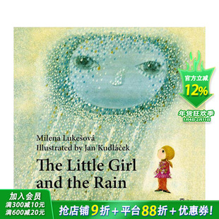 【预售】小女孩与雨 【Poetic Vintage Tales】The Little Girl and the Rain 英文儿童插画故事绘本 进口童书