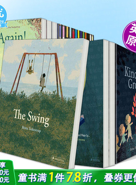 【现货】秋千【Britta Teckentrup绘本多册选拍】The Swing 时间故事 精装艺术插画绘本 英文儿童进口英语图书