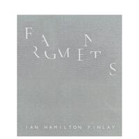 【預售】●碎片：伊恩·哈密爾頓·芬利 Fragments: Ian Hamilton Finlay 原版英文藝術(shù)畫冊畫集 正版進口書