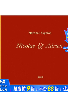 【预售】马蒂内福格容/尼古拉斯和阿德里安 Martine Fougeron / Nicolas et Adrien 原版英文摄影作品集 正版进口书