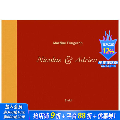 【预售】马蒂内福格容/尼古拉斯和阿德里安 Martine Fougeron / Nicolas et Adrien 原版英文摄影作品集 正版进口书
