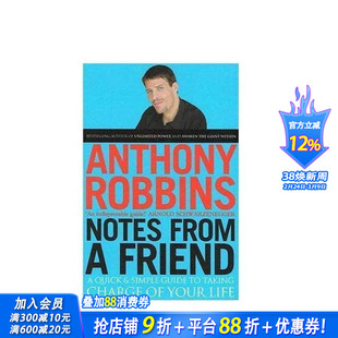 【预售】吸引力法则大师Tony Robbins 朋友的笔记 Notes From A Friend 原版英文商业行销 正版进口书
