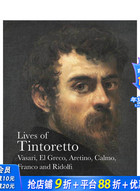 【预售】丁托列托传 Lives of Tintoretto 原版英文艺术画册画集 正版进口书