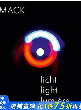 【现货】Heinz Mack: Licht / Light / Lumière，海因茨·马克：光 英文原版艺术图书