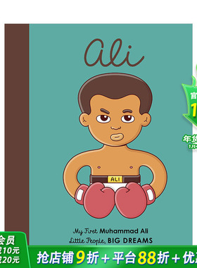 【现货】【小人物，大梦想】穆罕默德阿里Muhammad Ali: My First Muhammad Ali 3-6岁儿童职业启蒙 英文原版【善优童书】