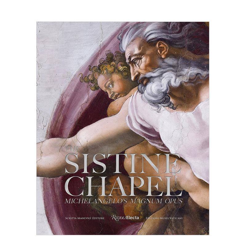 【预售】西斯廷教堂:米开朗基罗的巅峰之作 The Sistine Chapel 原版英文艺术画册画集 梵蒂冈官方支持 正版进口书