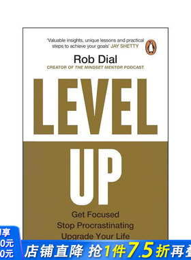 【预售】升级：专注、停止拖延、提升人生 The Mindset Mentor主持人的实用生活指南 原版英文生活综合 正版进口书
