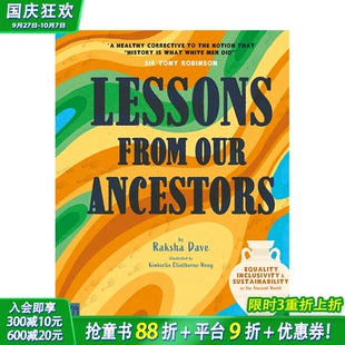 進口圖書 現貨 英文原版 from Ancestors Our 祖先 善優童書 歷史人文科普 兒童英語藝術插畫繪本6歲 教訓Lessons