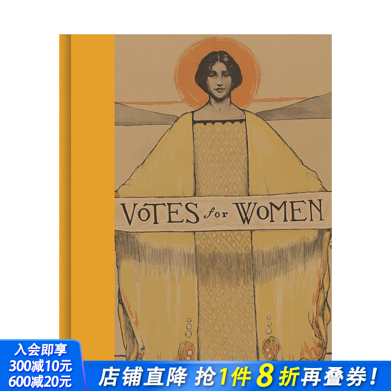【预售】英文原版 为女性投票：坚持不懈的写照 Votes for Women: A Portrait of Persistence 英文插画原画设定集 正版进口书籍