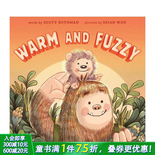 Warm 温暖又毛茸茸 and Fuzzy 进口童书 英文儿童插画故事绘本 现货