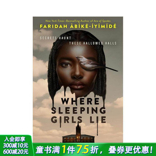 Girls 英语拓展阅读进口书 寻找沉睡 英文小说故事文学 12岁 Lie Sleeping Where 女孩 现货