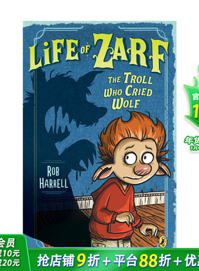 【预售】Life of Zarf: The Troll Who Cried Wolf狼嚎巨魔【善优童书】