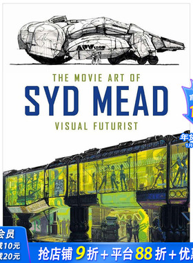 【现货】The Movie Art of Syd Mead 席德·米德的电影艺术：视觉未来派