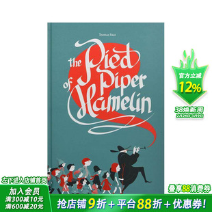 【现货】The Pied Piper of Hamelin 哈梅林的魔笛手 英文儿童绘本 3-6岁【善优童书】
