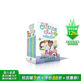 【预售】小动物俱乐部十册套装 The Critter Club Ten-Book Collection (Boxed Set) 英文儿童漫画故事 英语拓展阅读进口书
