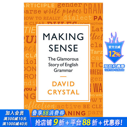 【现货】Making Sense 讲得通:英语语法的迷人故事 英文原版语言学习