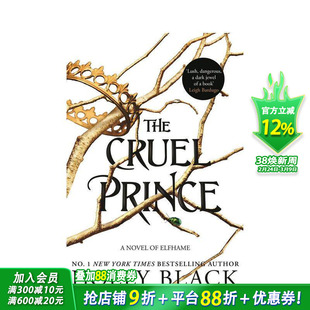 【预售】残酷的王子 【The Folk of the Air】The Cruel Prince 纽约时报畅销奇幻青少年小说 12岁+英文英语阅读拓展进口书