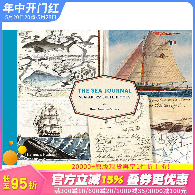 【现货】英文原版  航海日志:海员写生簿 The Sea Journal: Seafarers’Sketchbooks 英文社会科学进口原版书籍 善优图书 书籍/杂志/报纸 艺术类原版书 原图主图