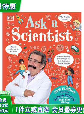 【现货】问科学家（新版） Ask A Scientist (New Edition) 英文儿童插画故事绘本 进口童书
