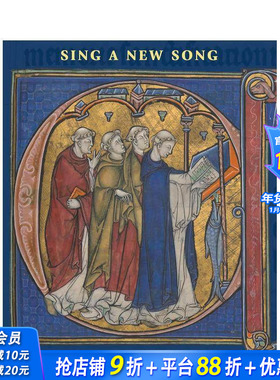 【预售】唱新歌：中世纪艺术与生活中的诗篇 Sing a New Song : The Psalms in Medieval Art and Life英文艺术画册 正版进口书