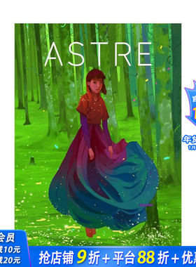 【预售】Astre 1 Astre One 原版英文艺术插画原画设定集 创刊号 10张可拆卸典藏版画 特种纸 创作手记 正版进口书