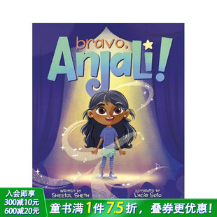 安加利 反欺凌绘本 Bravo 英文儿童插画故事绘本 做得好 Anjali 进口童书 预售