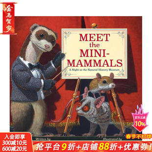 【现货】认识迷你哺乳动物 Meet the Mini-Mammals 英文儿童插画科普绘本 进口童书