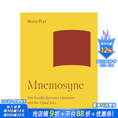 【预售】【梅隆艺术讲座丛书】姆尼莫西恩：文学与视觉艺术的平行关系 Mnemosyne 原版英文艺术画册画集 正版进口书