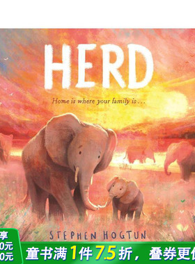 【现货】族群 HERD 英文儿童插画故事绘本 进口童书